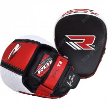 Лапы для бокса RDX Leather Red