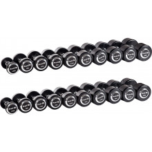 Гантельный ряд PROFESSIONAL 2,5 кг - 25 кг (10 пар)